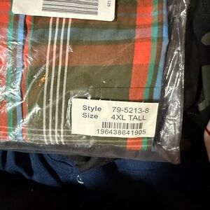 Plaid Casual Button Down Shirt - Multicolor